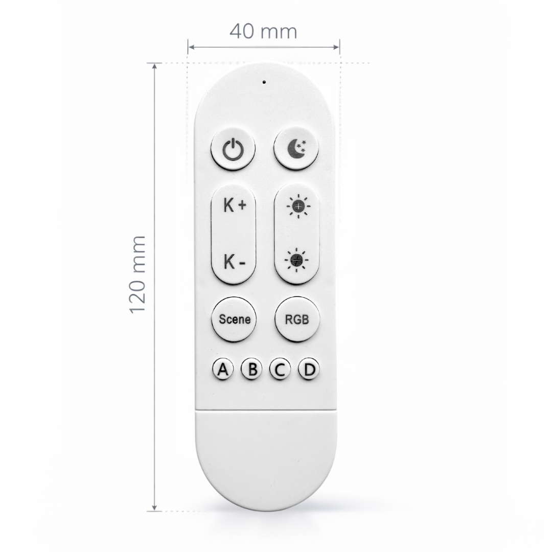 Smart lighting starter kit with remote