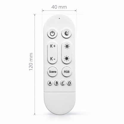 Smart lighting starter kit with remote