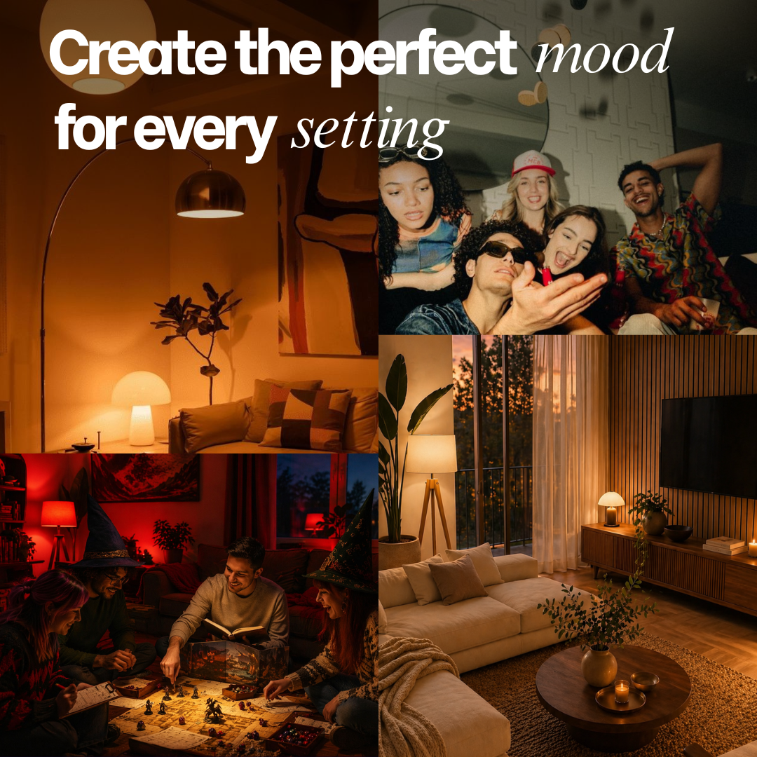 Smart lighting starter kit with remote