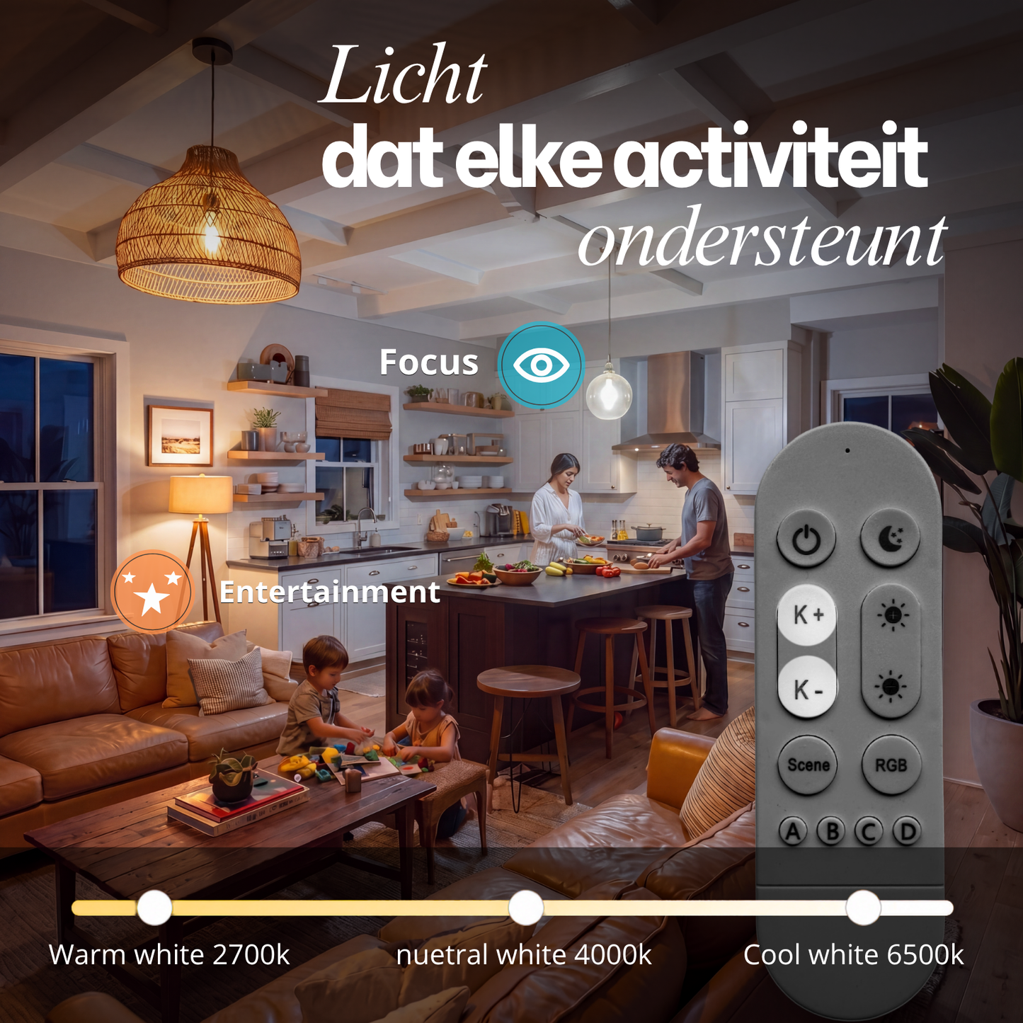 Smart lighting starter kit